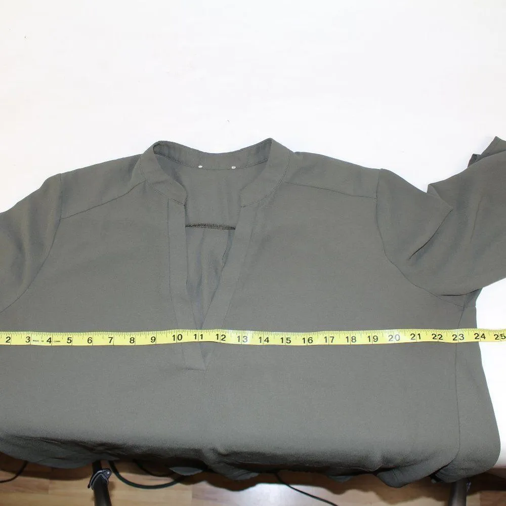 like new women's blouses Green Size L - Image 5