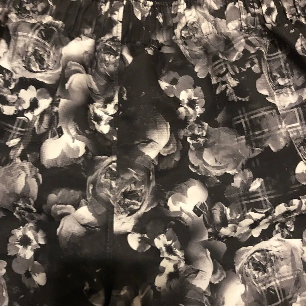 CHAMPION floral flowers print athletic running workout shorts women M - Image 2