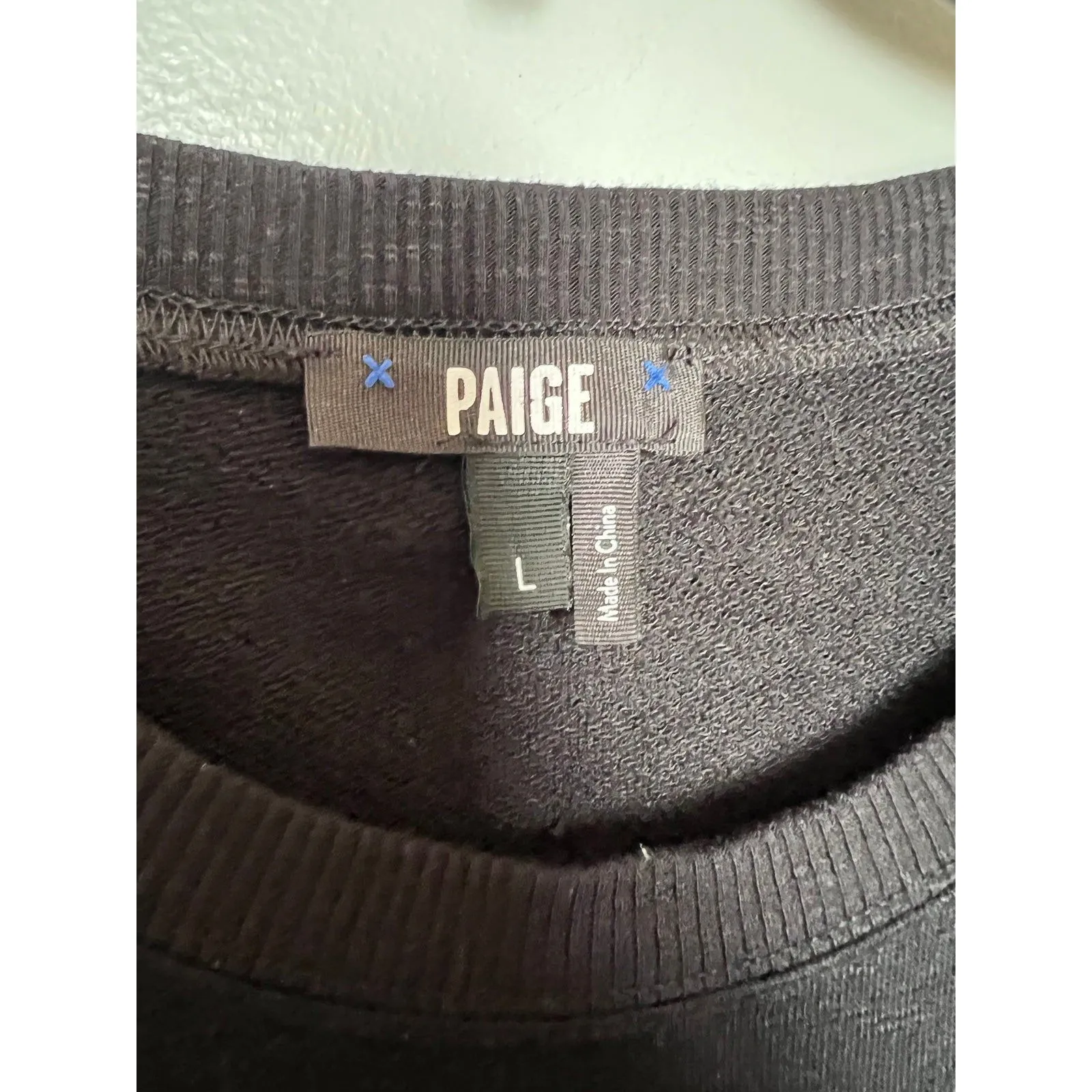 PAIGE Brielle Drawstring Dress black size L‎ Anthropologie - Image 3