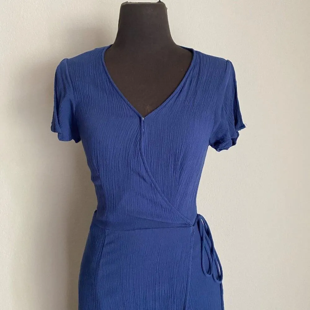 Lulus sz S Cap‎ sleeve wrap maxi summer dress - Image 5
