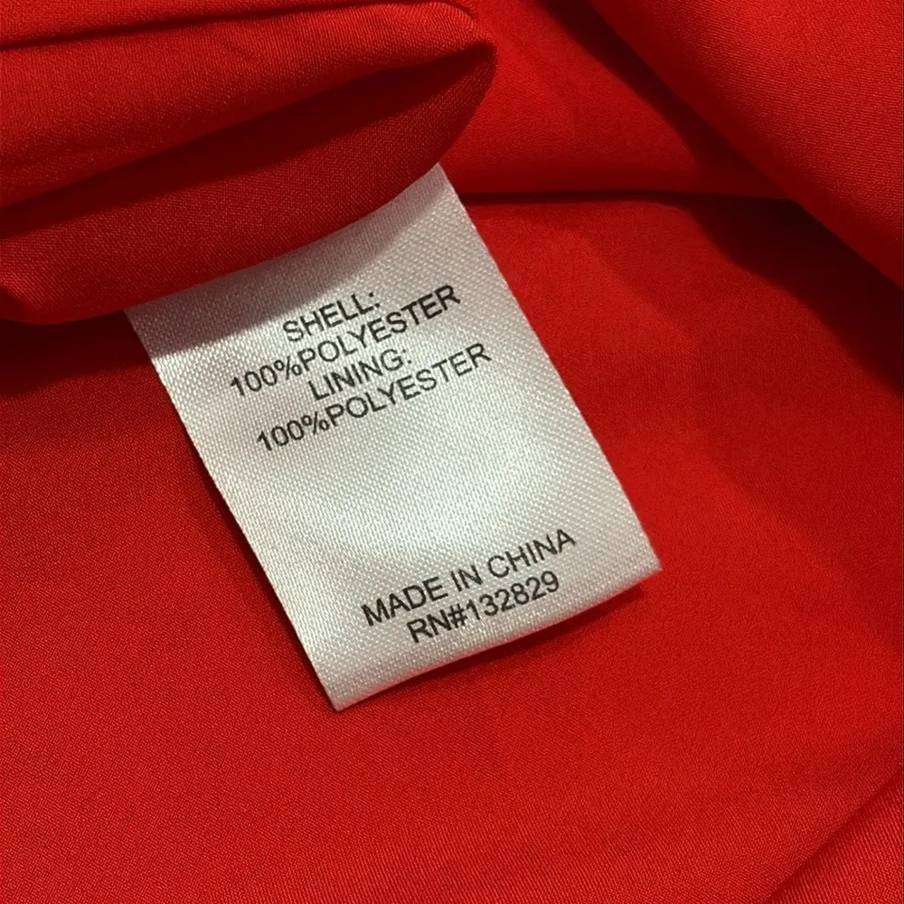 Revolve Superdown Evie tie front red mini dress medium - Image 9