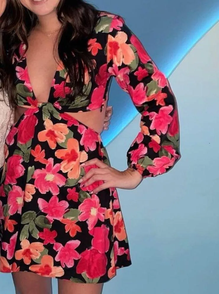 Beginning Boutique Mars Twist Mini Dress - Image 4