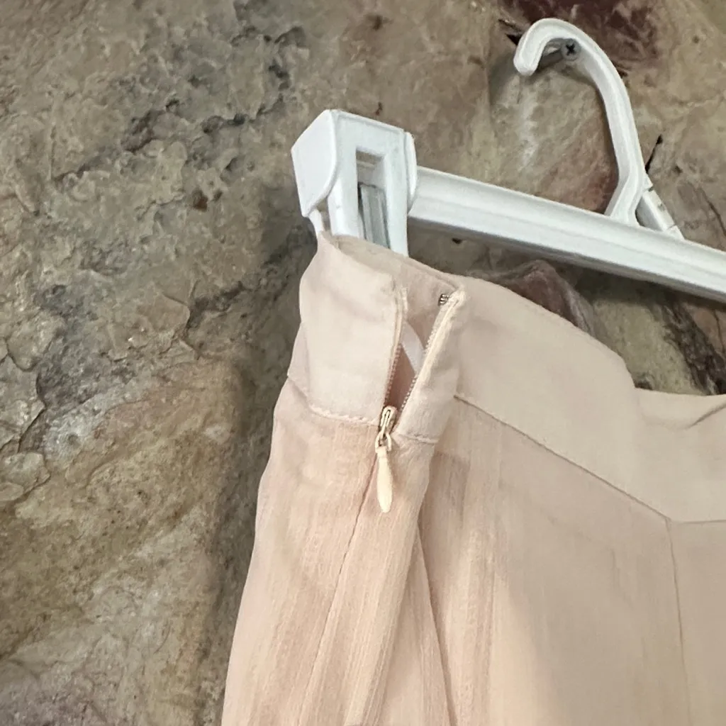 Commense Chiffon Tiered Ruffle Top and Skirt Set size M Size M - Image 4