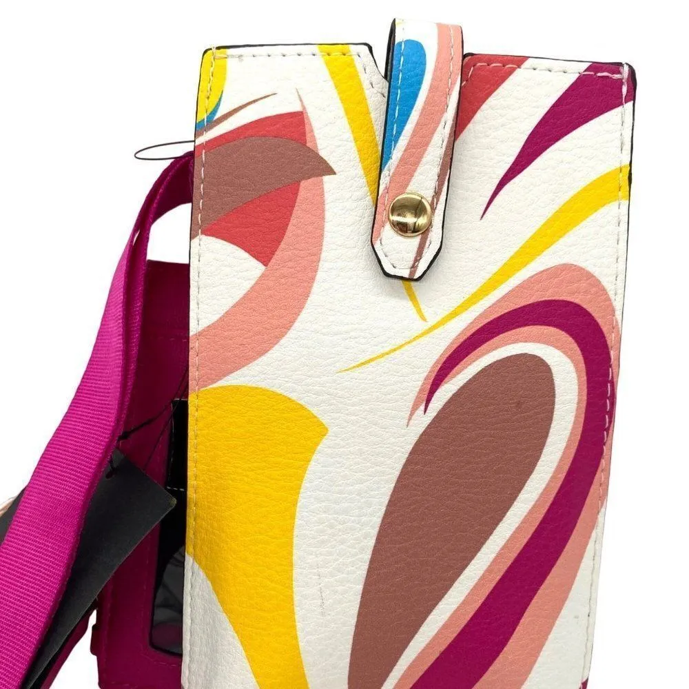 INC International Concepts Womens Ashlii Pink Lanyard Card Case Phone Wallet - Image 4