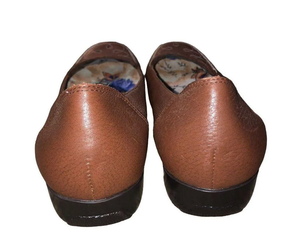 Bare Traps Patti Leather Shoes Womens 10M Used Brown Tan - Image 4