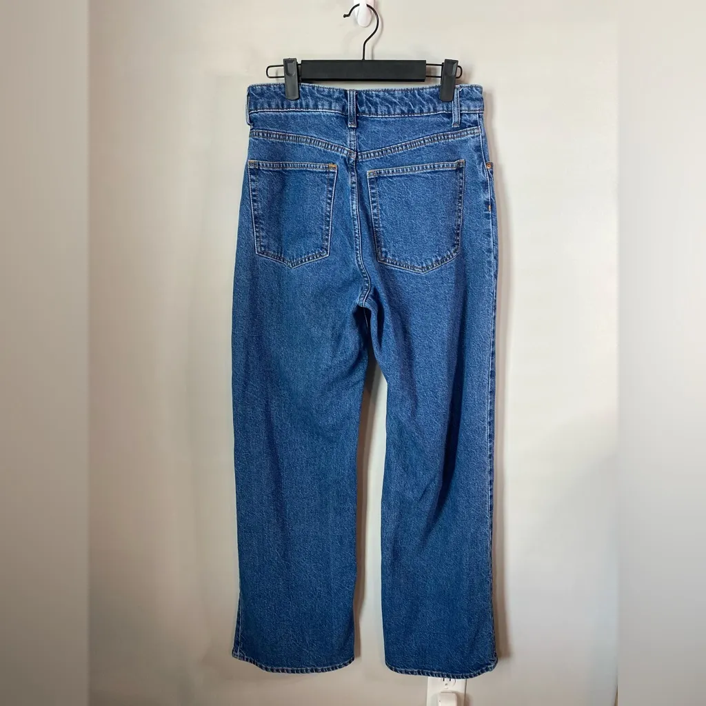 H&M Classic Blue Straight Leg Jeans - Image 2
