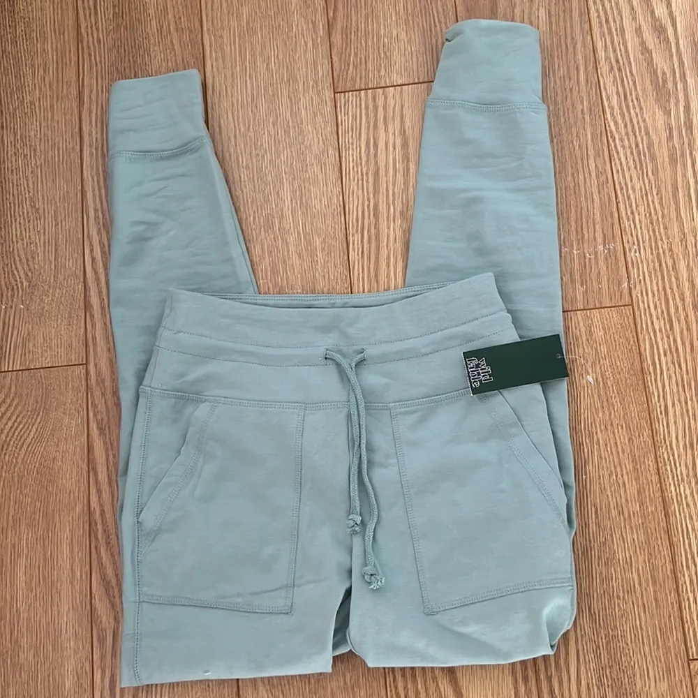 NWT Target Wild Fable Light Green Joggers - Image 2