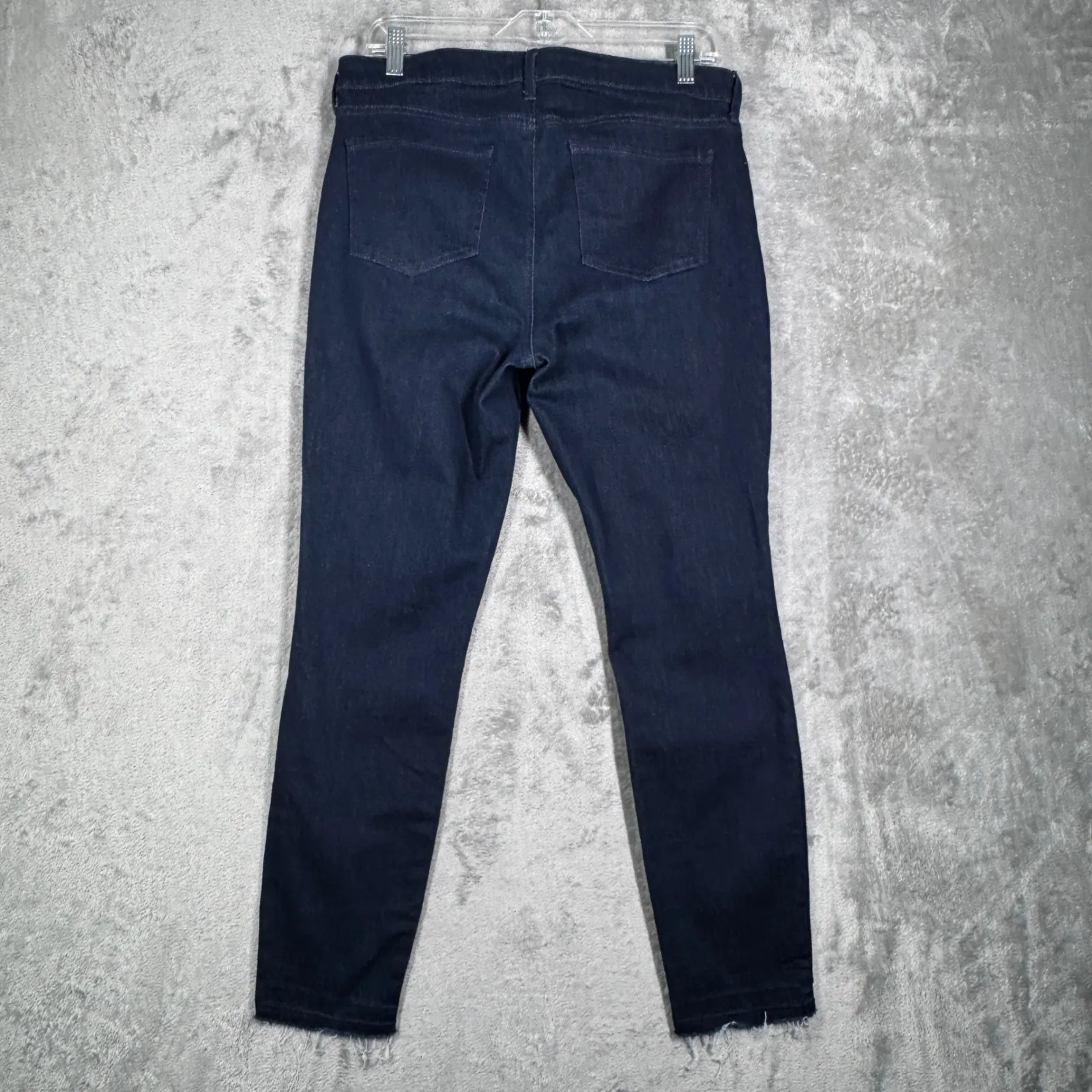 NYDJ Ami Skinny Jeans Womens 10 Blue‎ Dark Wash Stretch Mid Rise Classic Denim - Image 3