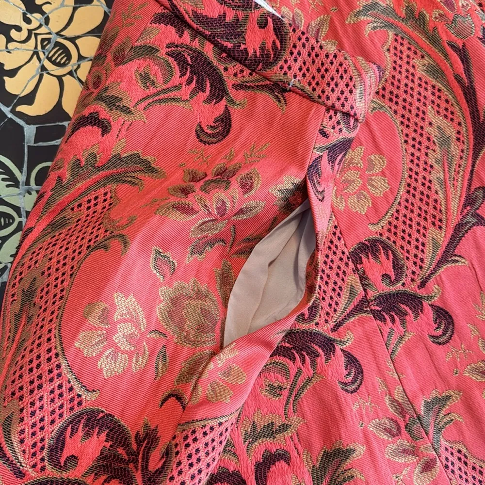 ALICE & OLIVIA TAPESTRY MINI SKIRT Sz: S - Image 5