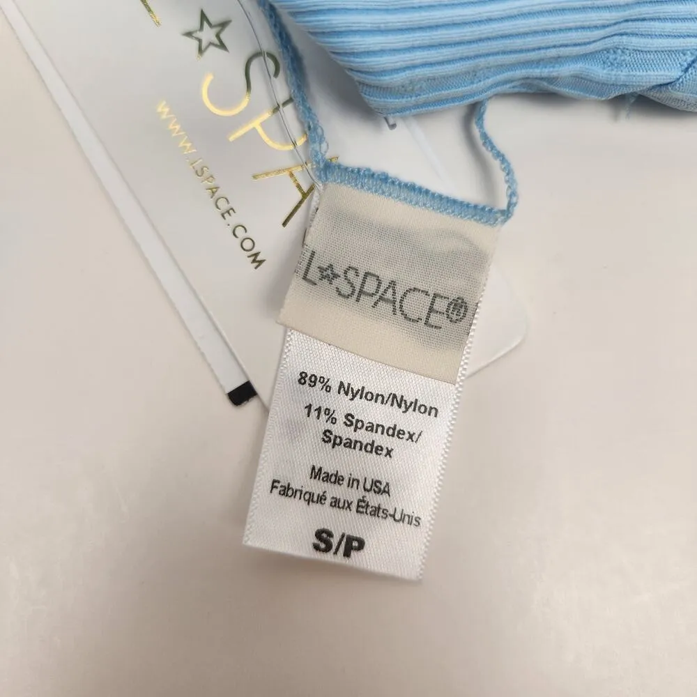 L*Space Siren Bikini Top in Sky Blue Size Small NWT - Image 6