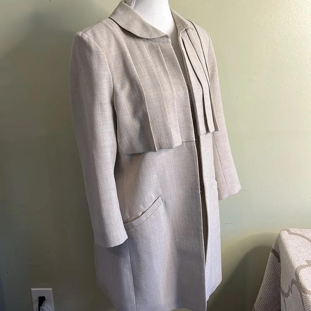 Katie May Los Angeles pleated front long jacket - Image 14
