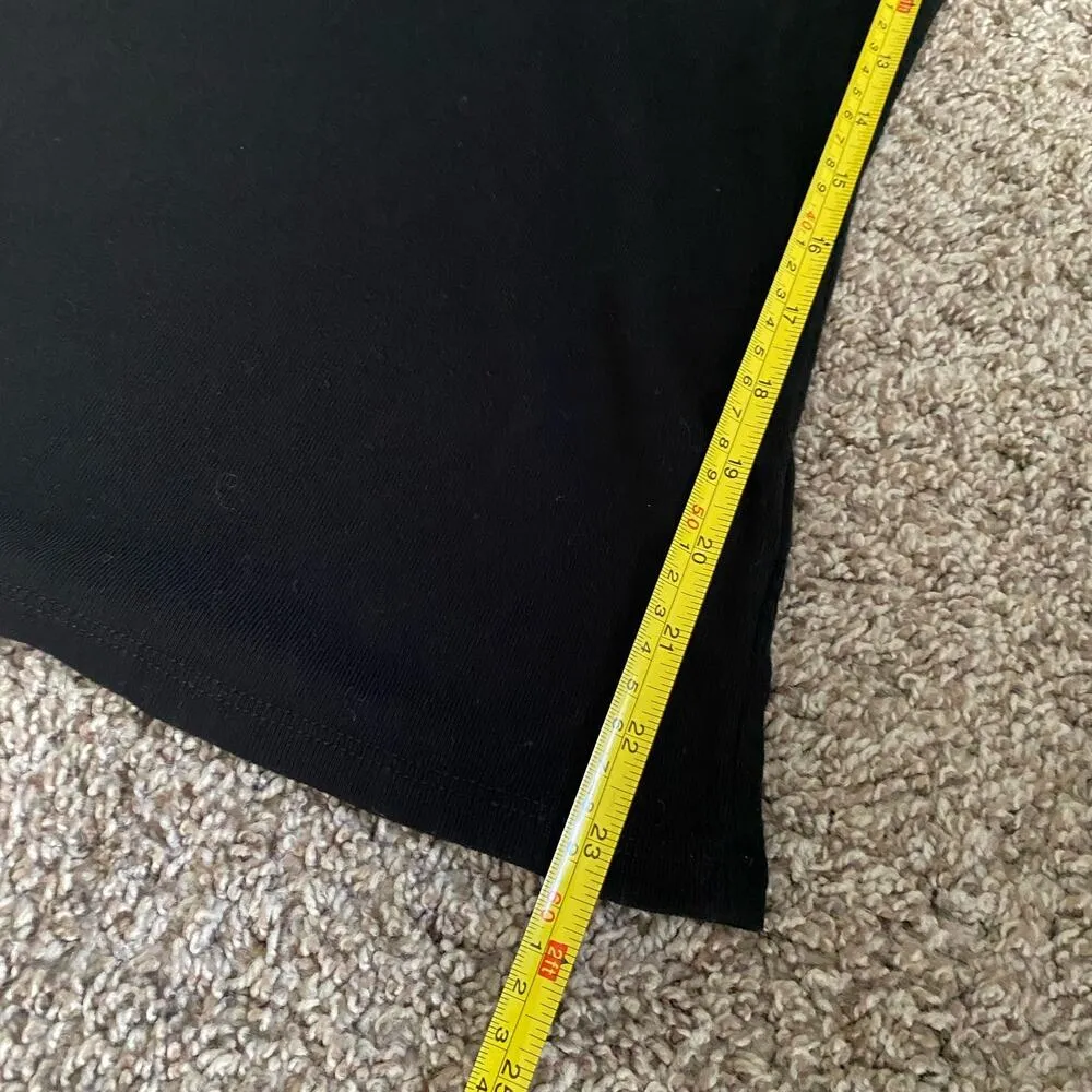 Adrienne Vittadini sz S black ruffle tassel sleeveless tank blouse - Image 8