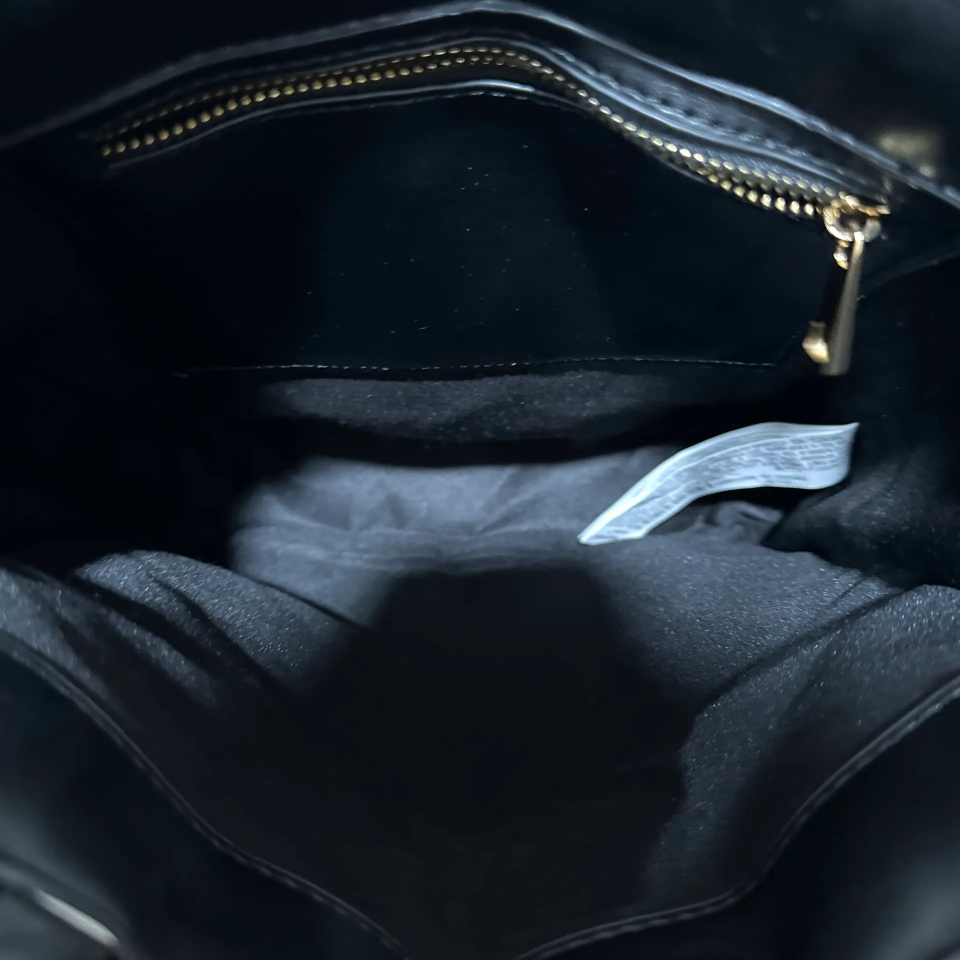 black quilted tote bag - Image 7