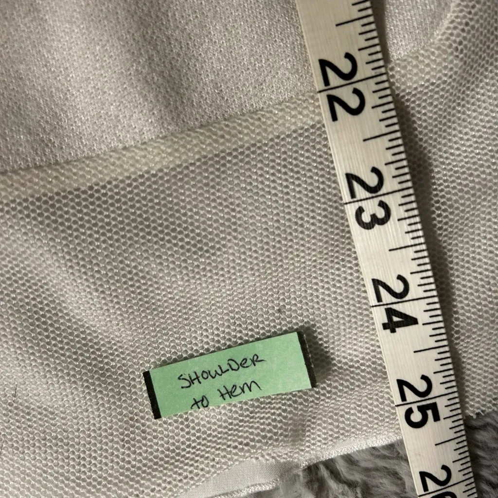 80’s Inspired Glam tee raw hem, mesh and glitter Women's Top - Image 6