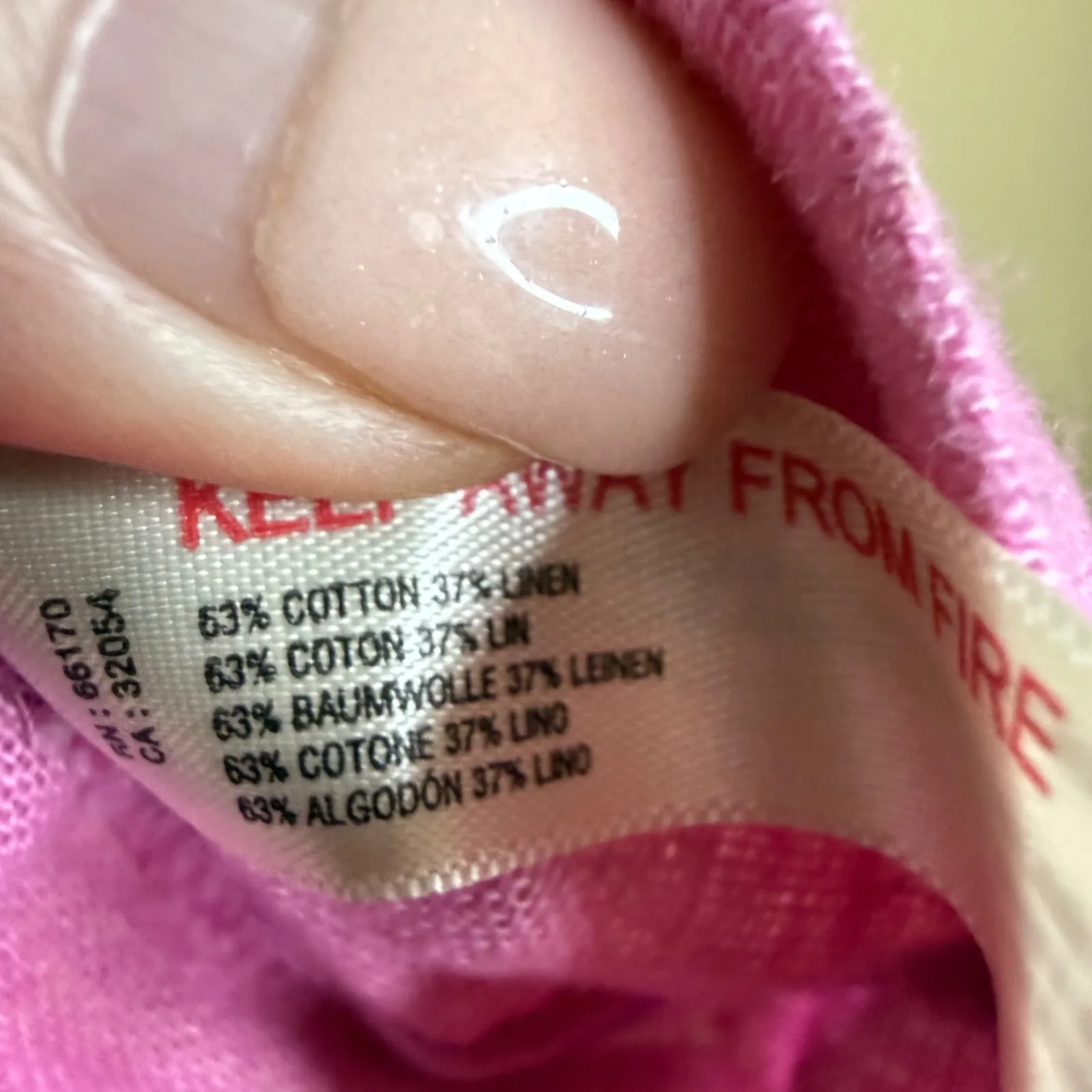 Free People Essentially The Best Cotton-Linen Mini Pink Size Medium Dress - Image 4