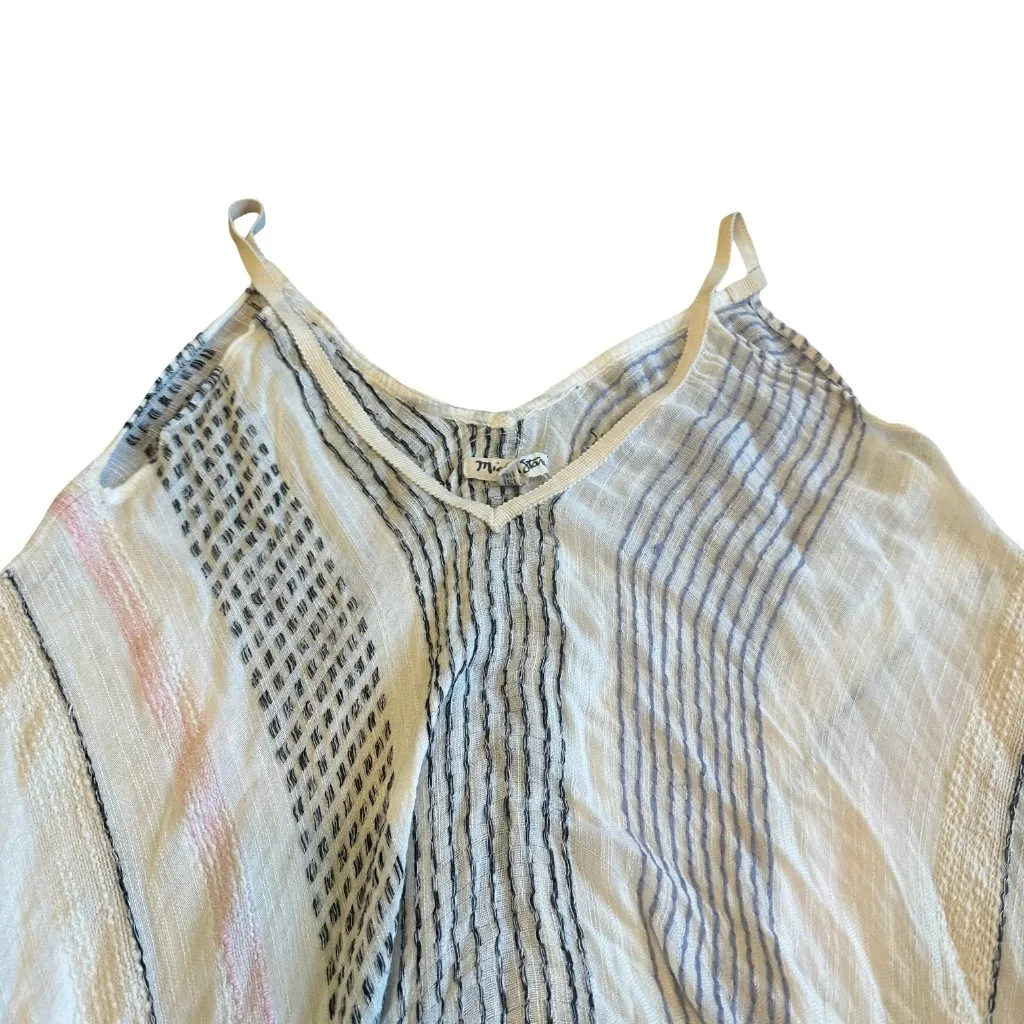 Michael Stars Spaghetti Strap Flowy Dress Beach Cover Up Swim One Size Womens - Image 3