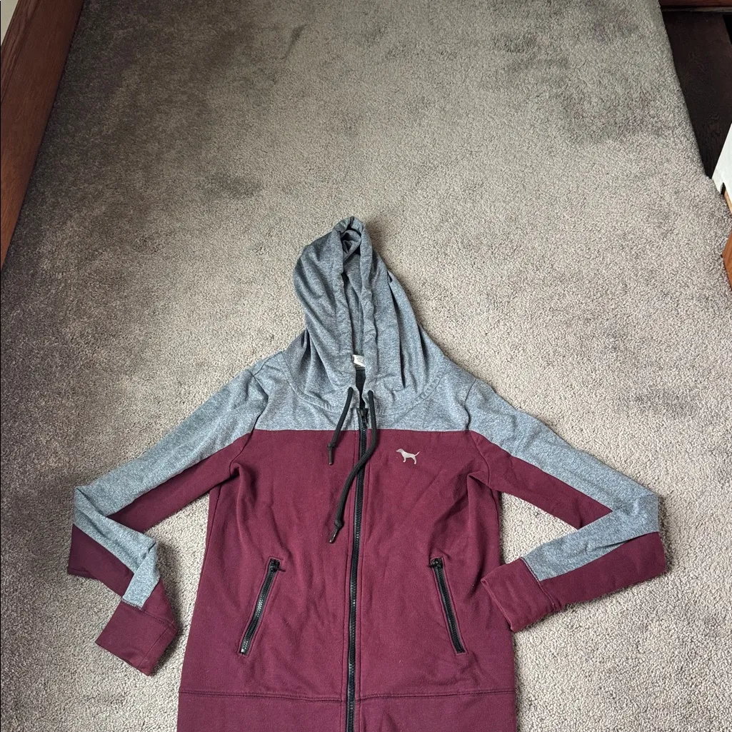 Pink VS Active Full Zip Hooded Jacket Bundle SIZE S - Image 2