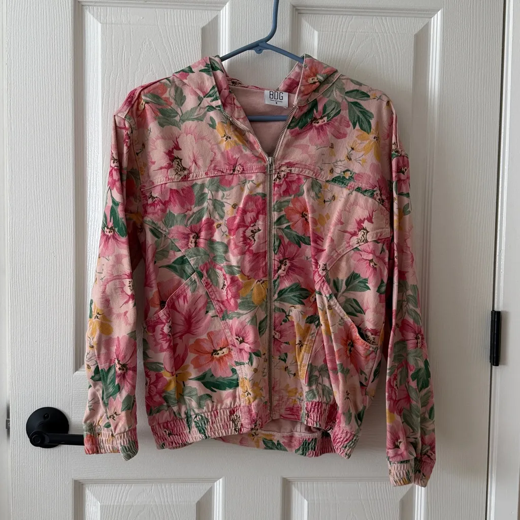 BDG floral bomber jacket - Image 4