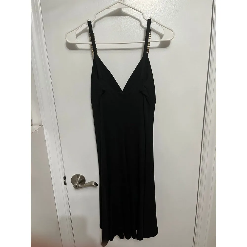 ABS sexy little mini‎ black dress size small petite - Image 6
