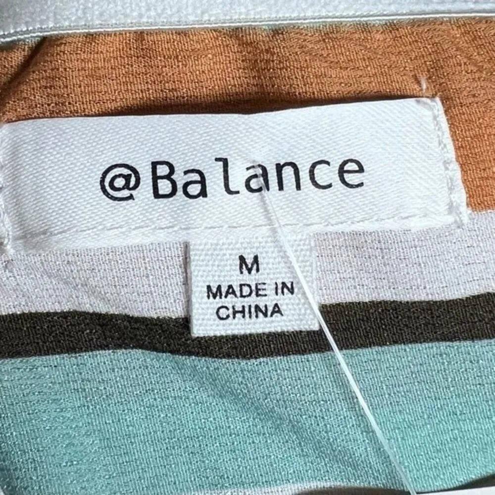 Boutique strapless vneck split leg striped jumpsuit with cutouts size medium NWT - Image 7