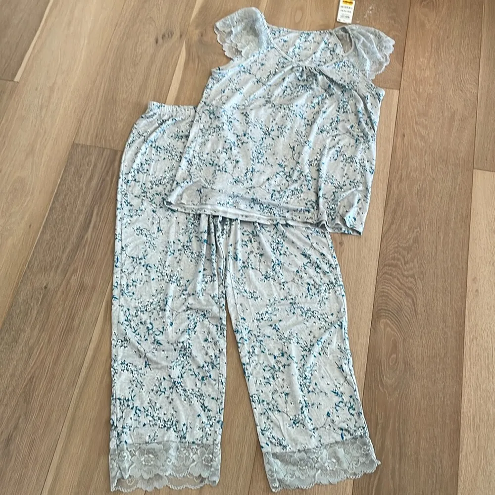 Charter Club Intimates Cherry Blossom Floral Pajama set NWT - Image 2