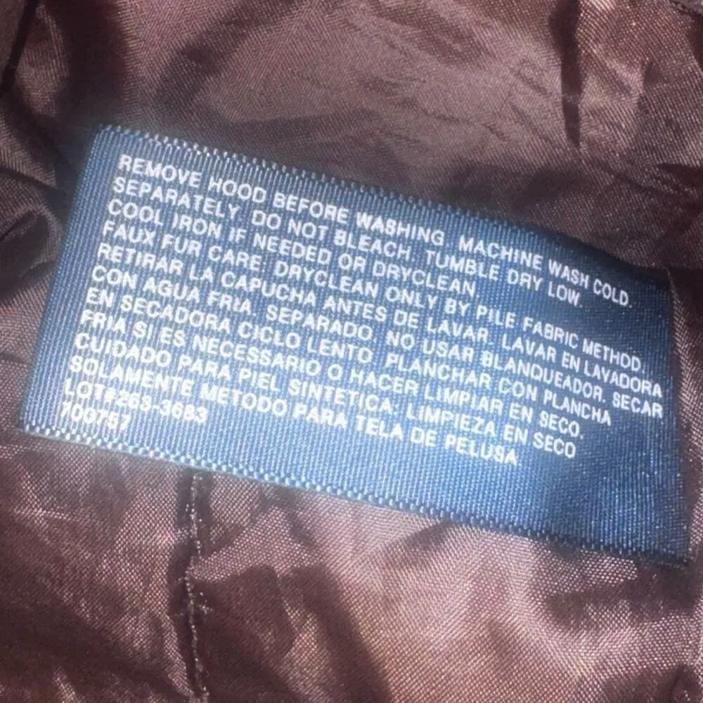 St John's Bay Brown Jacket Coat - Image 8