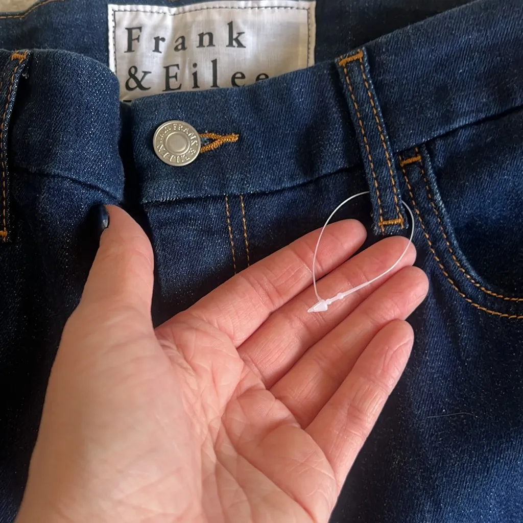 Frank & Eileen Flannigan Flare Leg‎ Jeans Dark Blue Size 29 NWOT - Image 11
