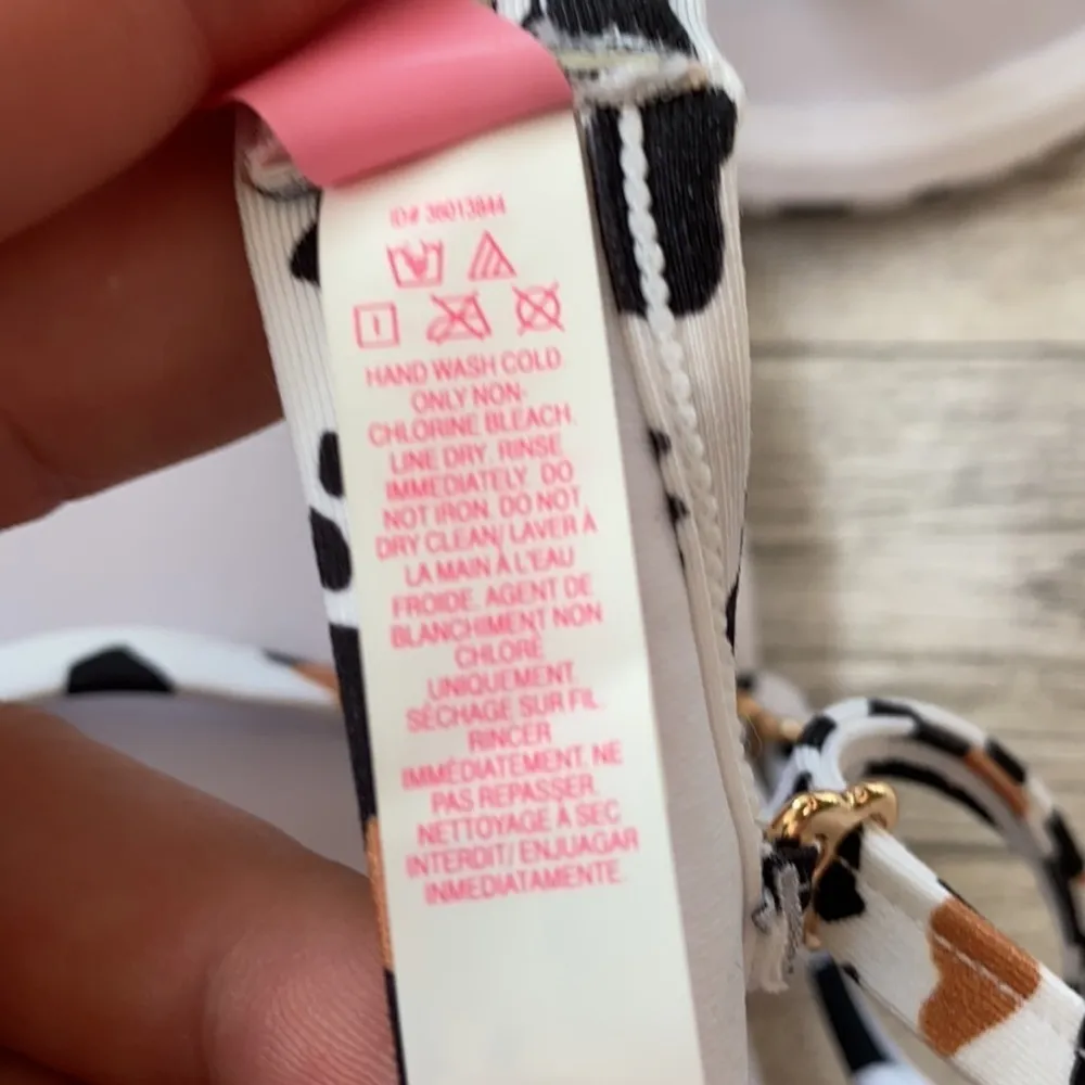 Victoria’s Secret bikini 32 C‎ leopard padded top - Image 6