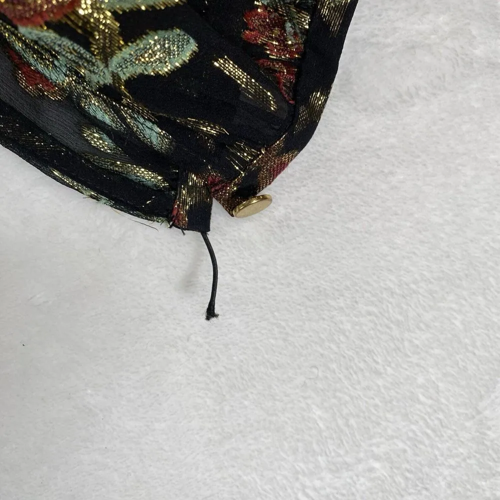 Veronica Beard Robin Sheer Dress Size 6 MSRP $650 - flaw on sleeve button hole - Image 6