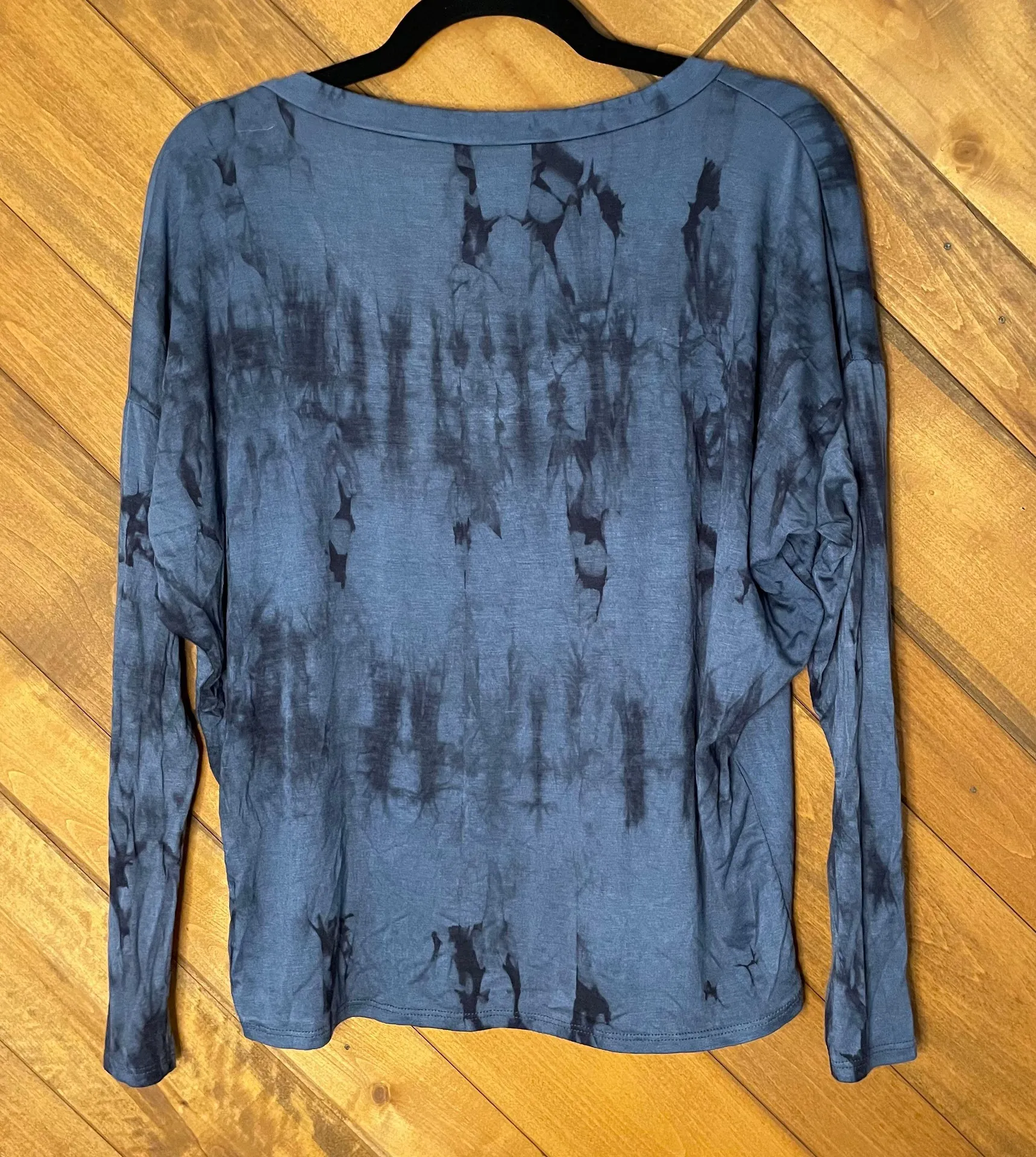 Francesca's  Soft Tie-Dye Long Sleeve Top  - Image 3