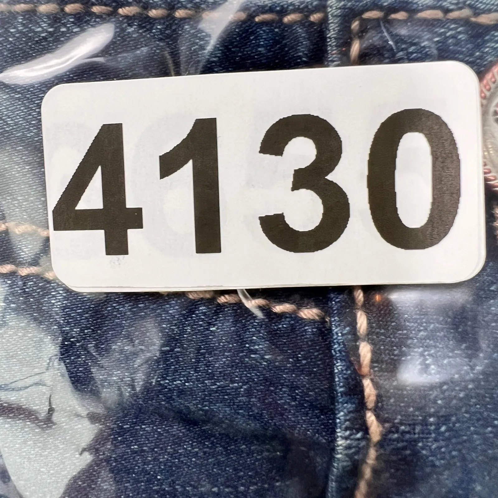 Wrangler Retro Mae Boot Cut Jeans Mid-Rise Dark Wash Denim Size 11/12 x 36‎ - Image 11