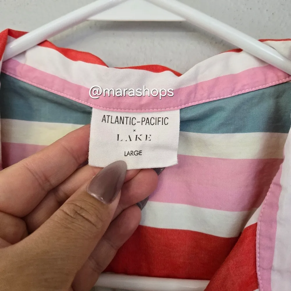 Atlantic Pacific x LAKE Poplin Sadie Set Size L - Image 7