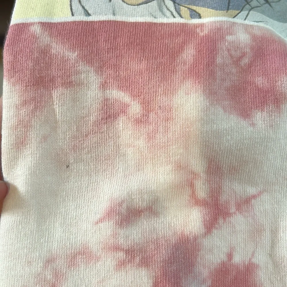 Death Note Panels Pink Tie Dye T - Image 7