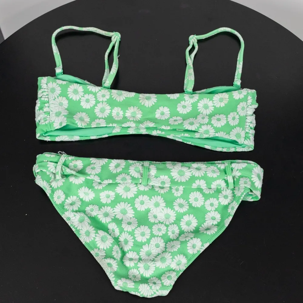 Seafoam Daisy Print Aerie Swimsuit - Image 2