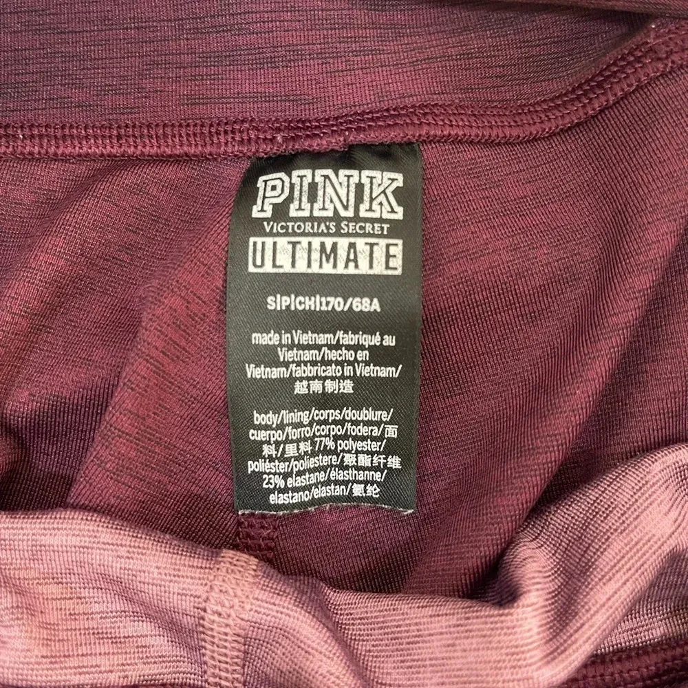 Victoria’s Secret PINK ULTIMATE pink/purple leggings Small - Image 4