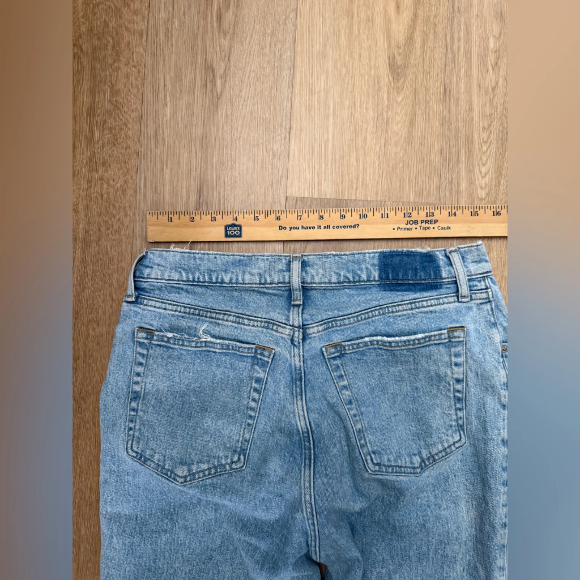 Abercrombie and Fitch 90s crossover straight ultra‎ high rise jeans size 31/12 S - Image 2