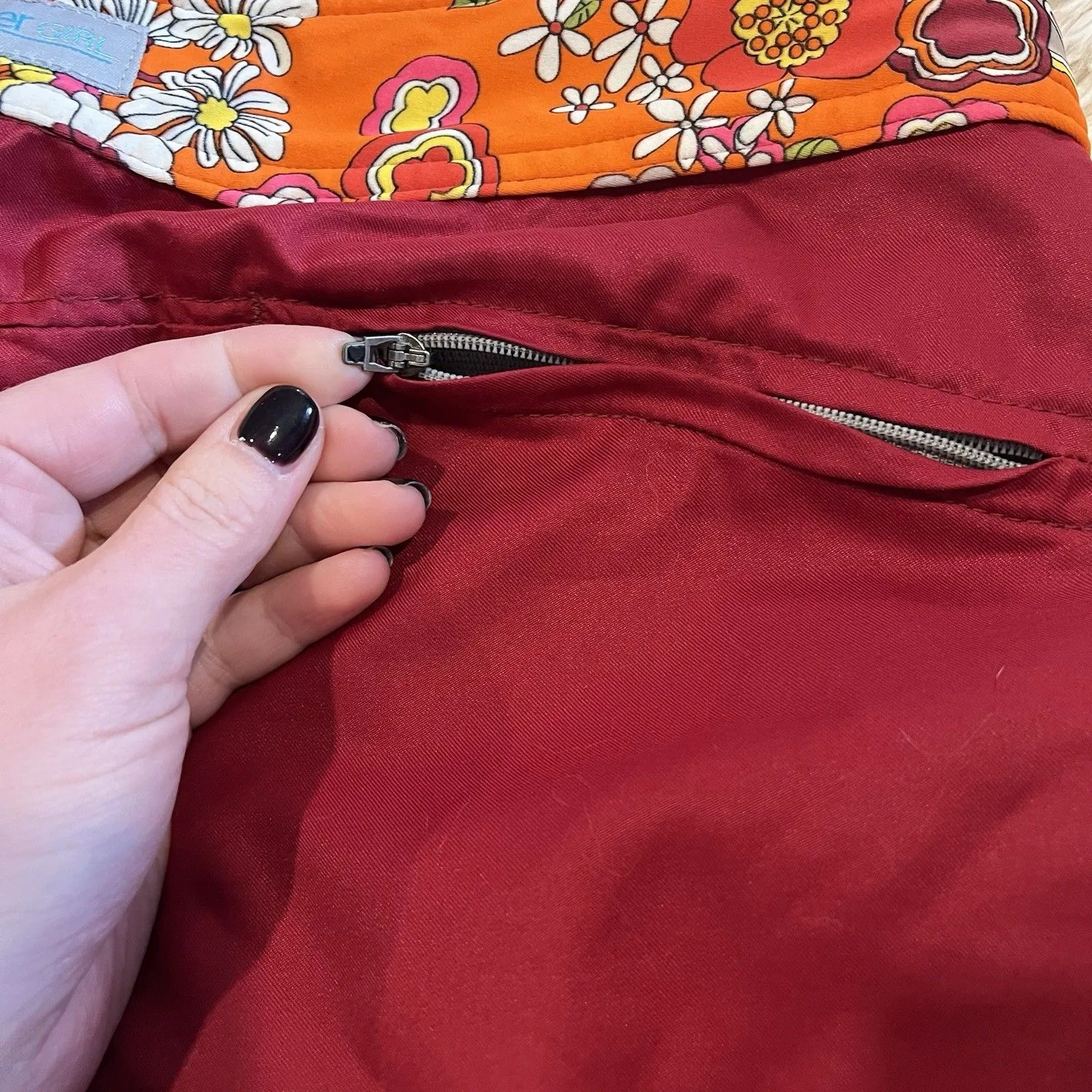 PATAGONIA boardie short long length surf board quick dry womens Sz 8 Water Girl - Image 8