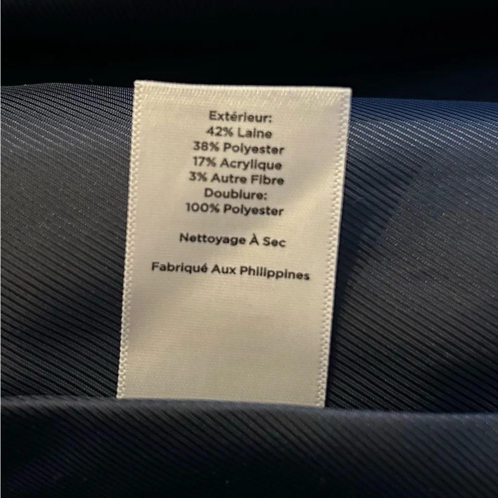 Talbots Plaid Multicolor Wool Blend Relaxed Boucle Blazer Size 4  P214019017 - Image 12