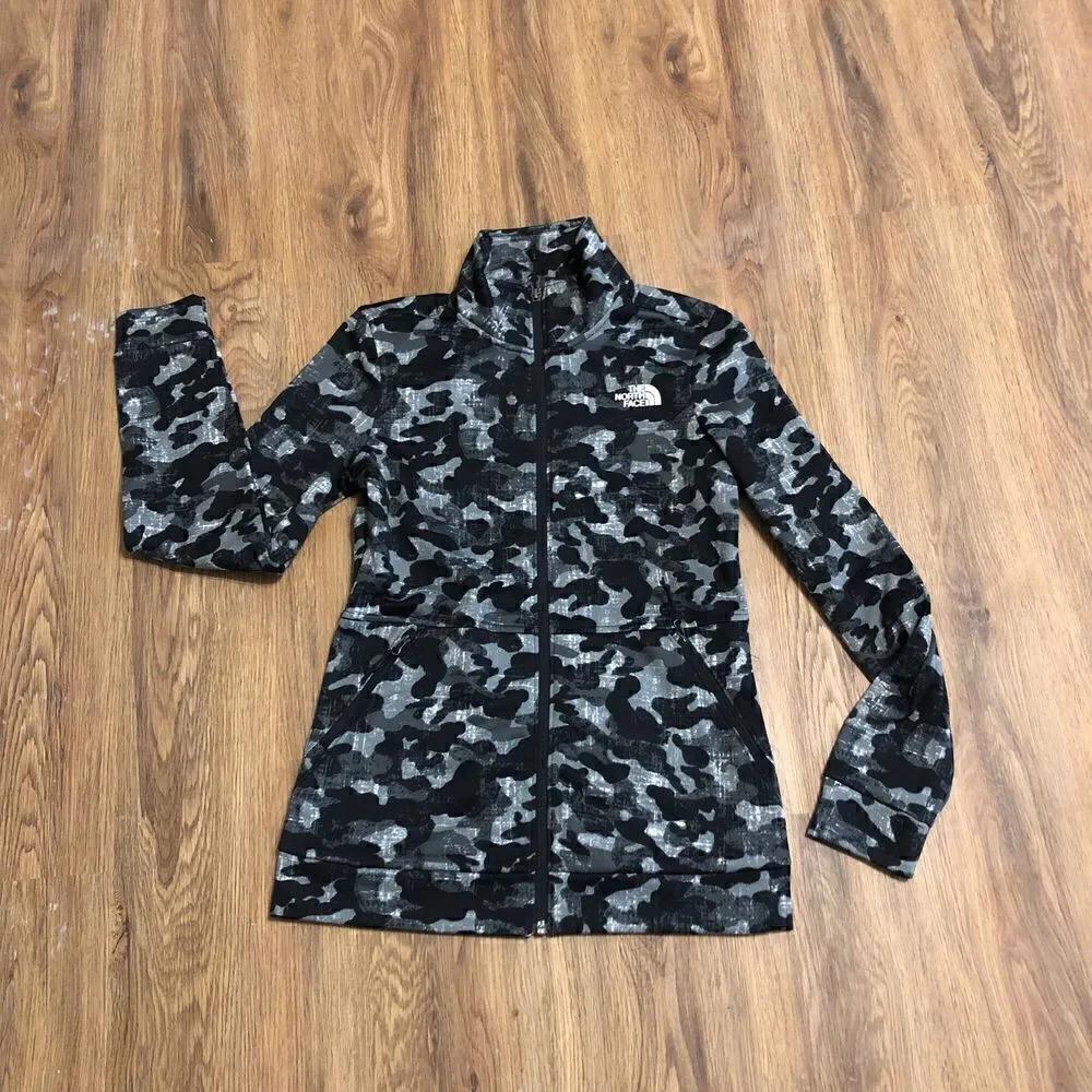 TNF The North Face Camo jacket top long sleeve size XS womens - Image 7