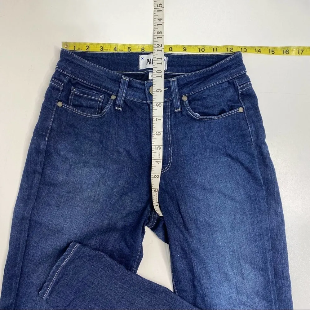 Paige Hoxton Ultra Skinny Mid Rise Jeans Yogi 25 - Image 4