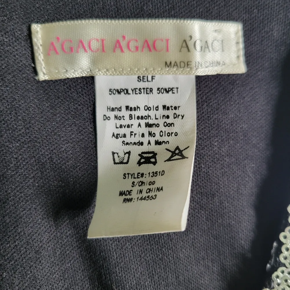 Agaci agaci sequin silver dress small Taylor swift eras - Image 3