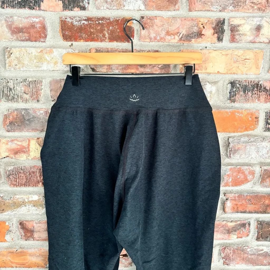 Beyond Yoga Gray Black Spacedye Jogger Pants, 1X - Image 6