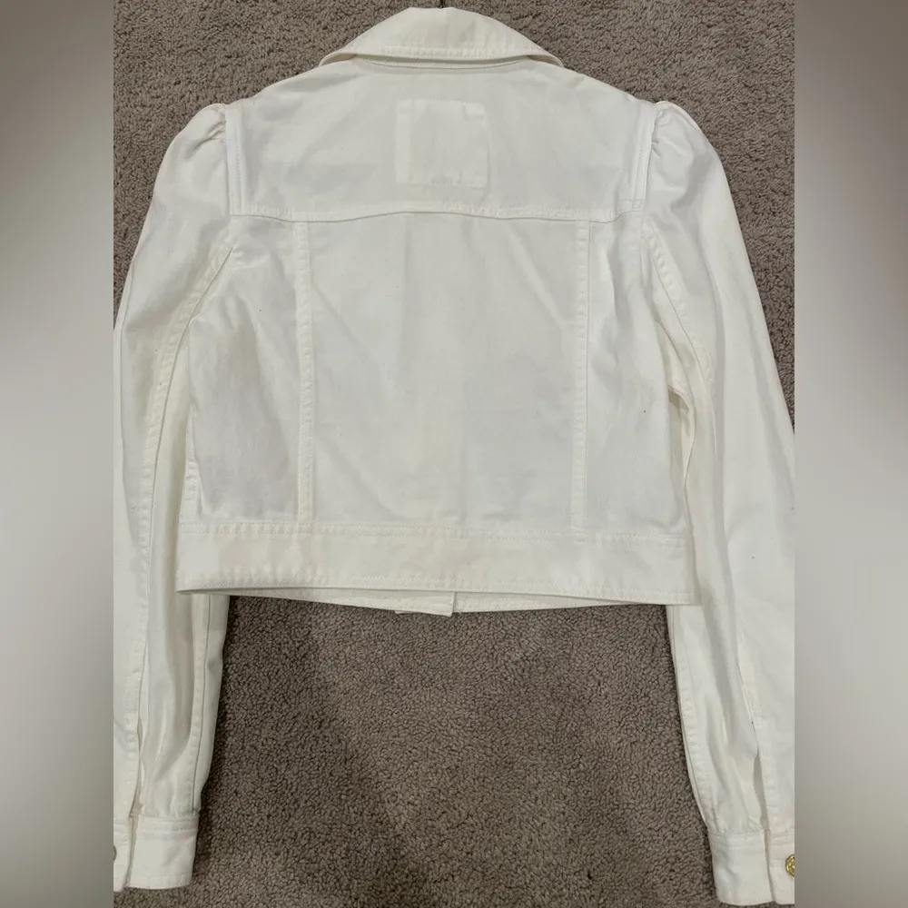 Michael Kors Cropped Denim Jacket - Image 9