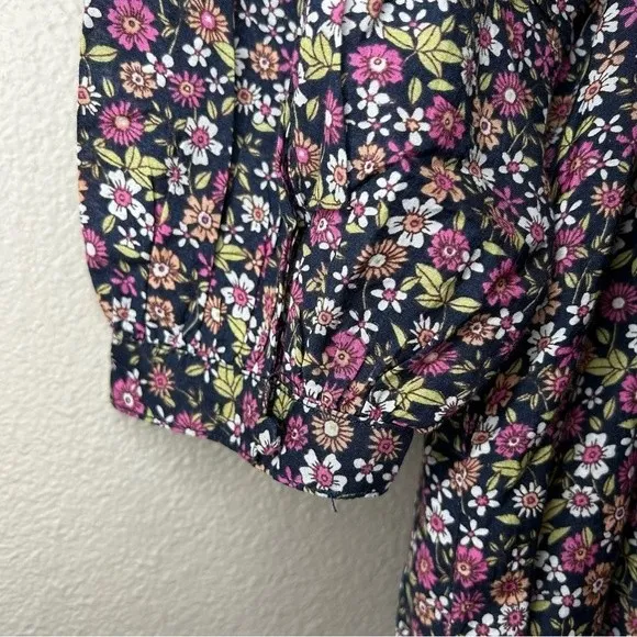 NEW J. Crew Button Up Cottagecore Dress in Sunny Meadow size small - Image 11