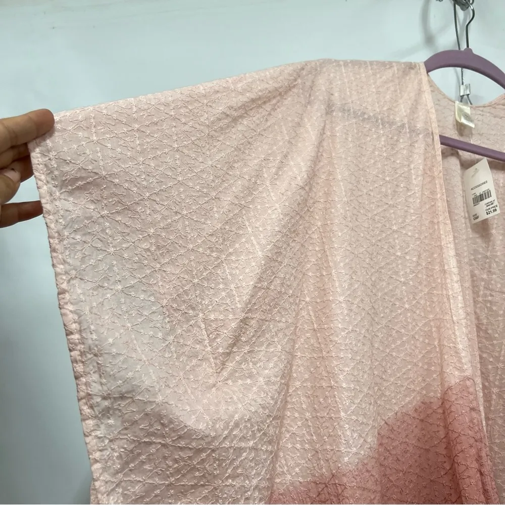 NWT Cato Kimono Top Womens One Size Bohemian Ombre Embroidered Tassel Detail - Image 5