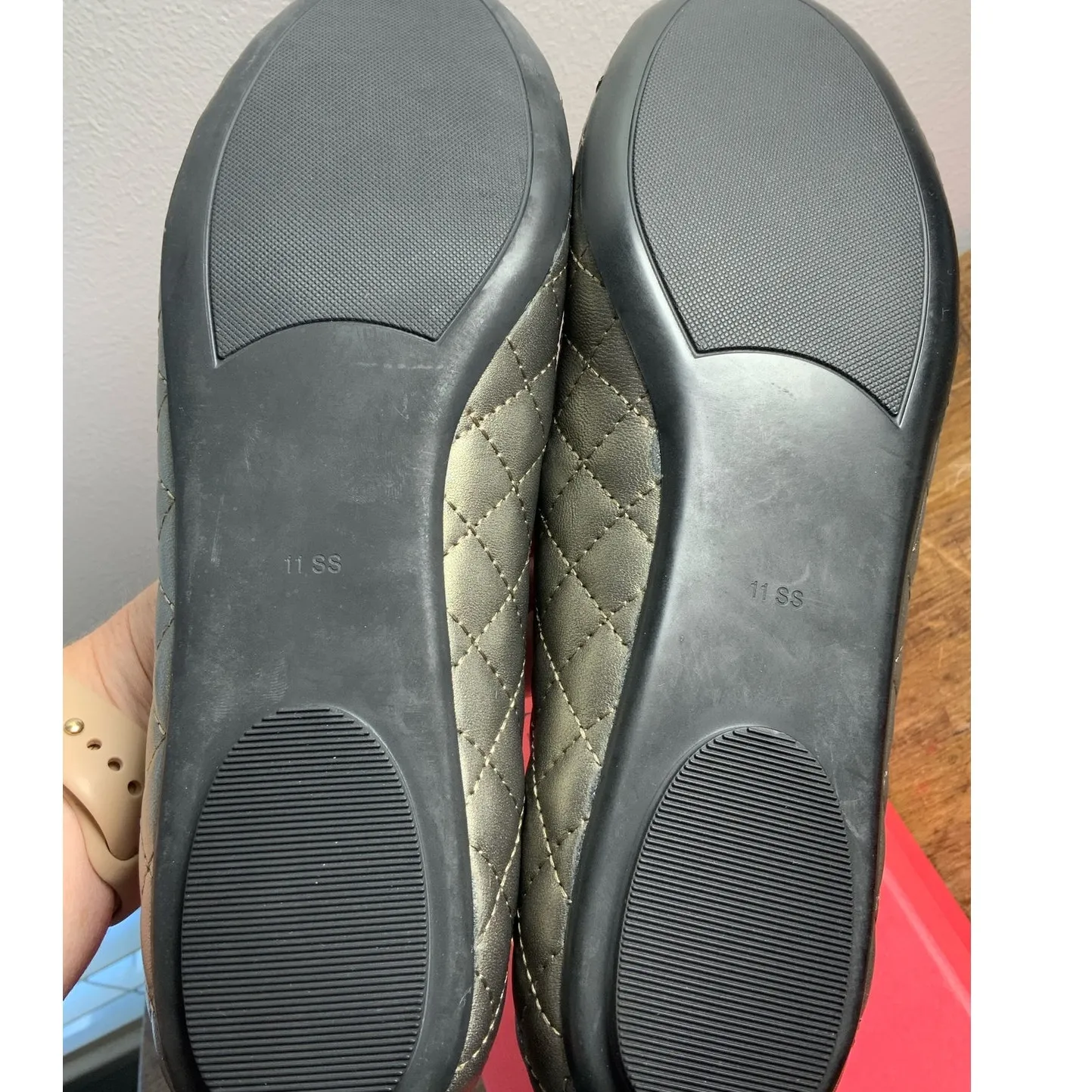 Vaneli‎ Serene Pewter/Pearl Ballet Flats 11SS Size 11 - Image 7