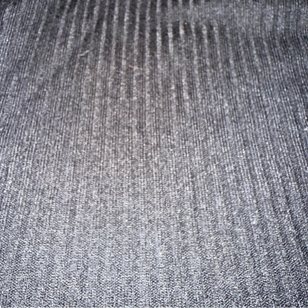 SHEIN Black Ribbed High Neck Cropped Tank Top - Image 3