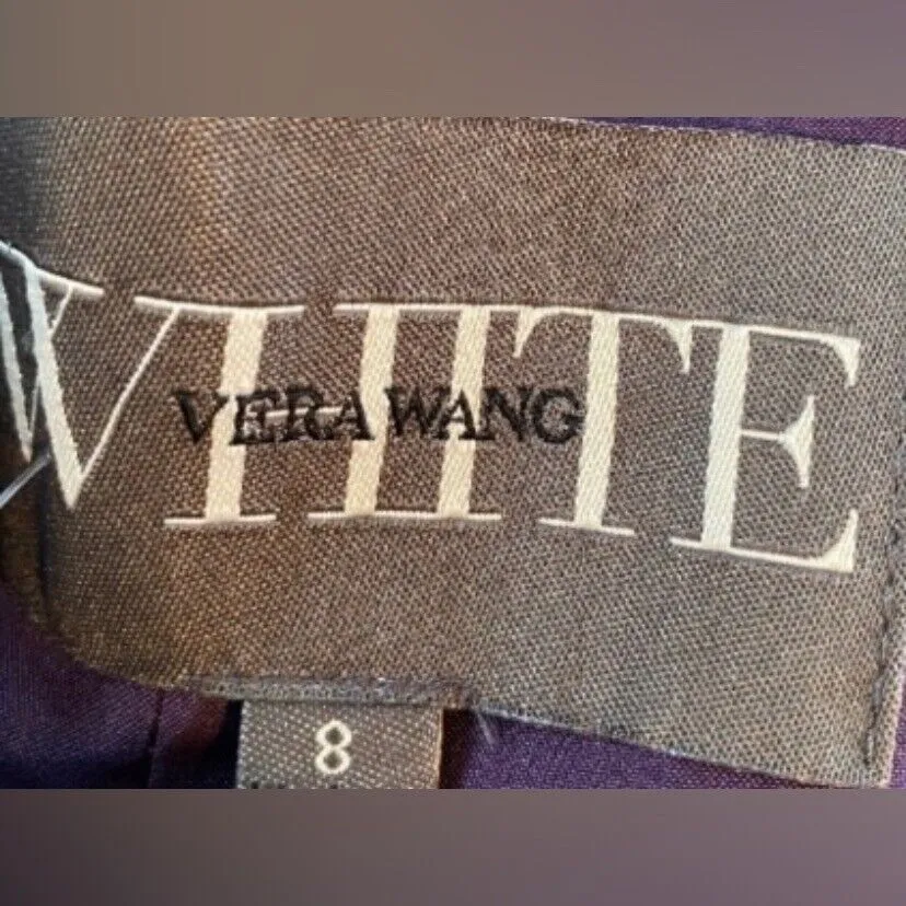 Vera Wang Purple Maxi Dress - Image 5