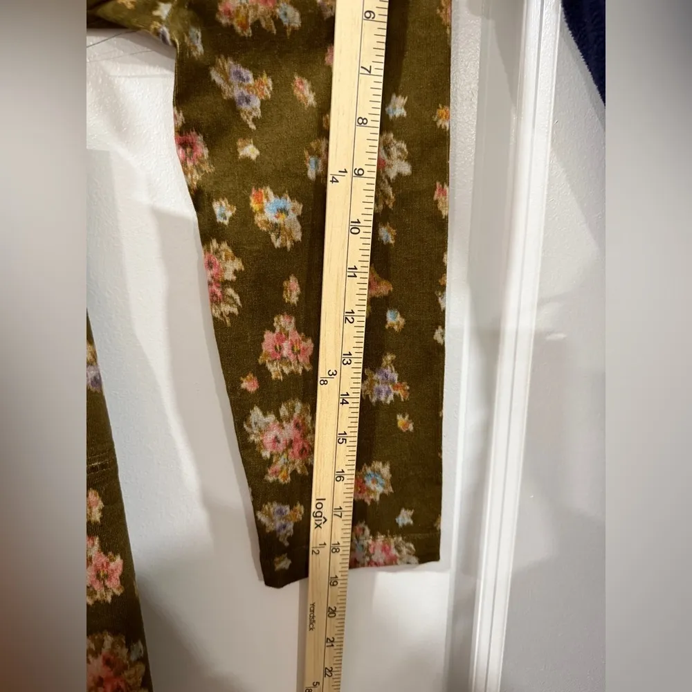 Tuckernuck Hazel Floral Corduroy Mini Dress S Brown Clifton Fall Floral NWT - Image 14