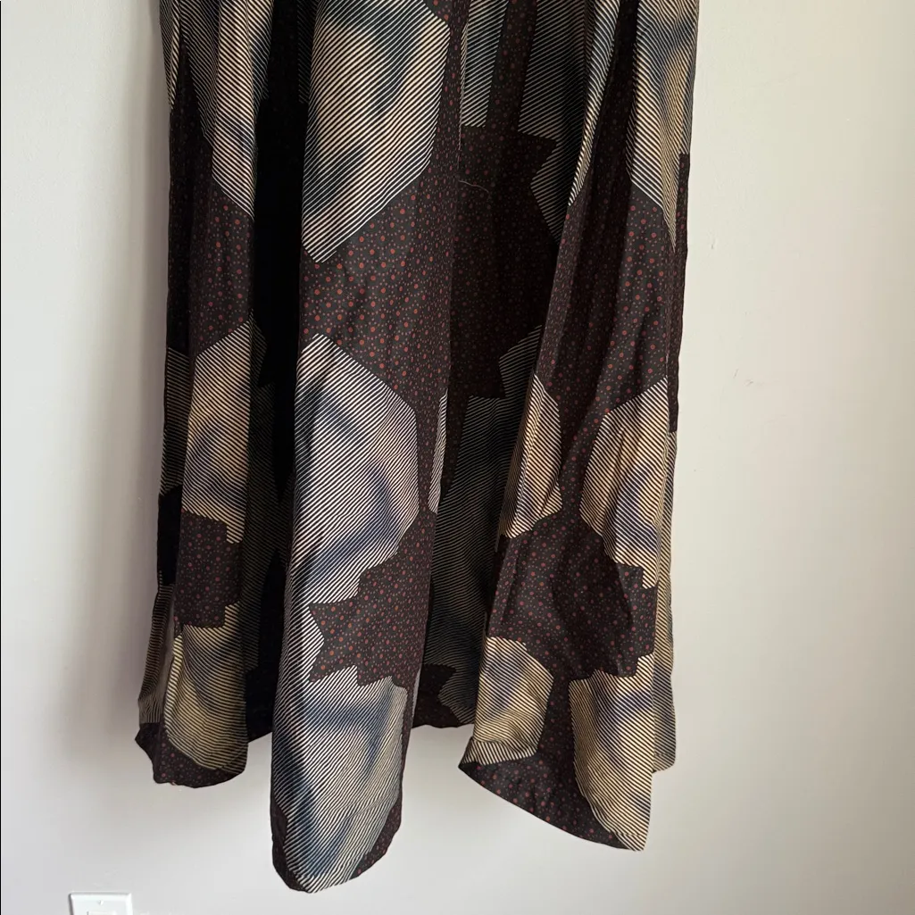 Francis and Benedict printed maxi skirt Black - Image 4